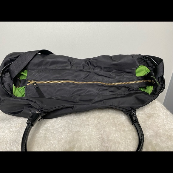 Kate Spade Two-handle Diaper Bag Black Nylon - Picture 7 of 12